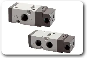 3/2- 5/2- 5/3-Wege pneumatisch betätigte Ventile YPC category icon/image